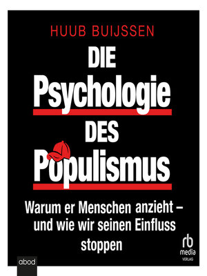 cover image of Die Psychologie des Populismus